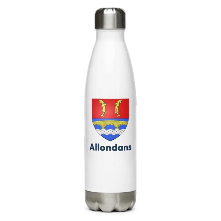 Gourde inox blason de Allondans