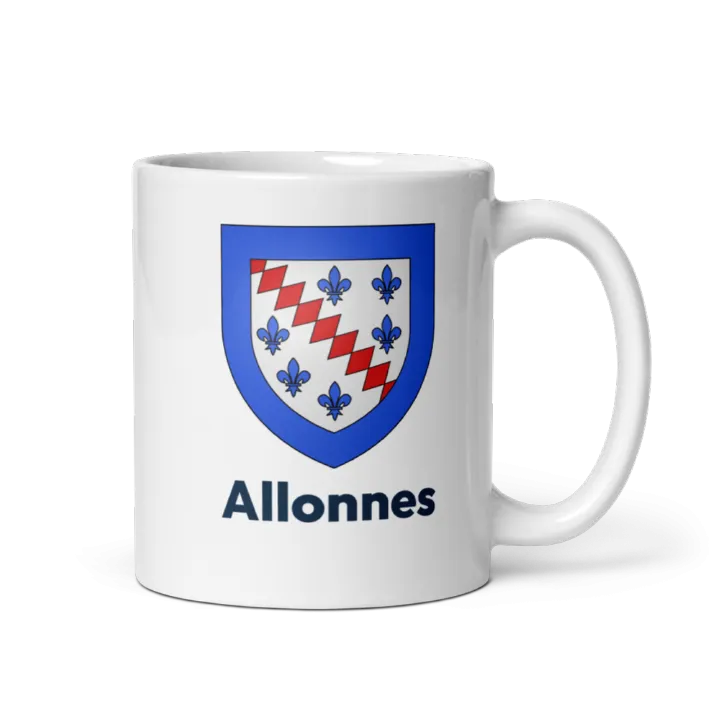 Mug blason de Allonnes