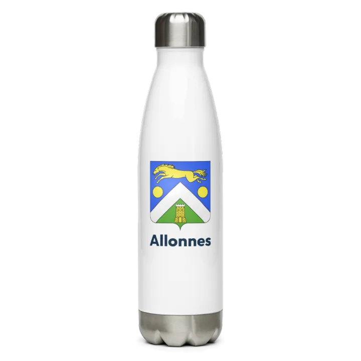 Gourde inox blason de Allonnes