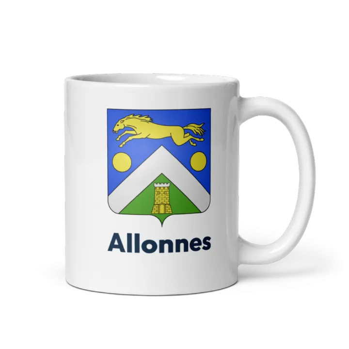 Mug blason de Allonnes