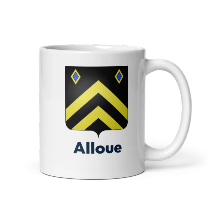 Mug blason de Alloue