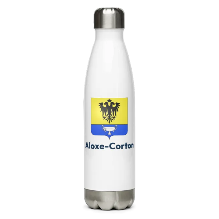 Gourde inox blason de Aloxe-Corton