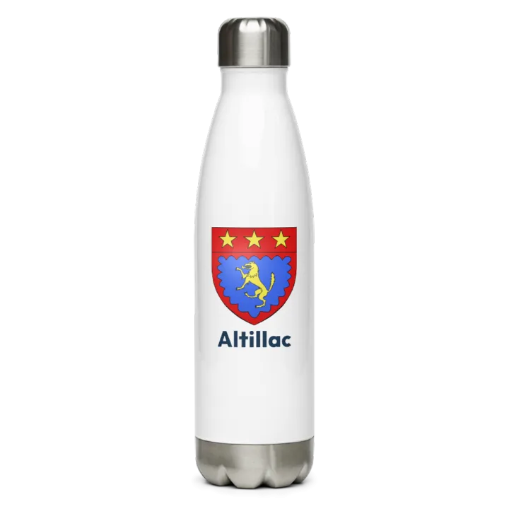 Gourde inox blason de Altillac