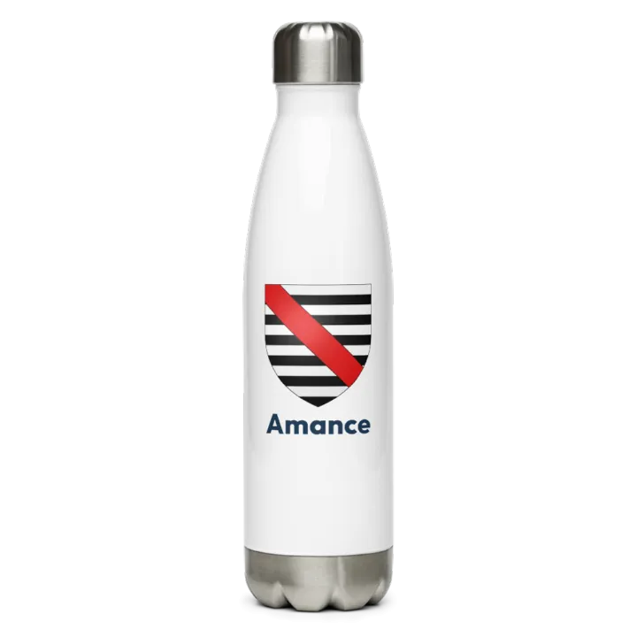 Gourde inox blason de Amance