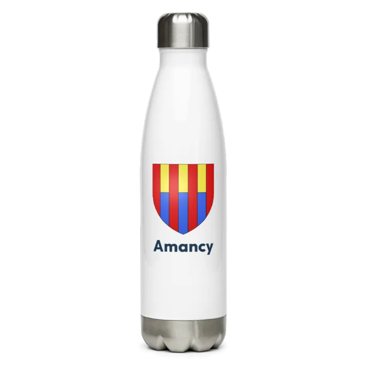Gourde inox blason de Amancy