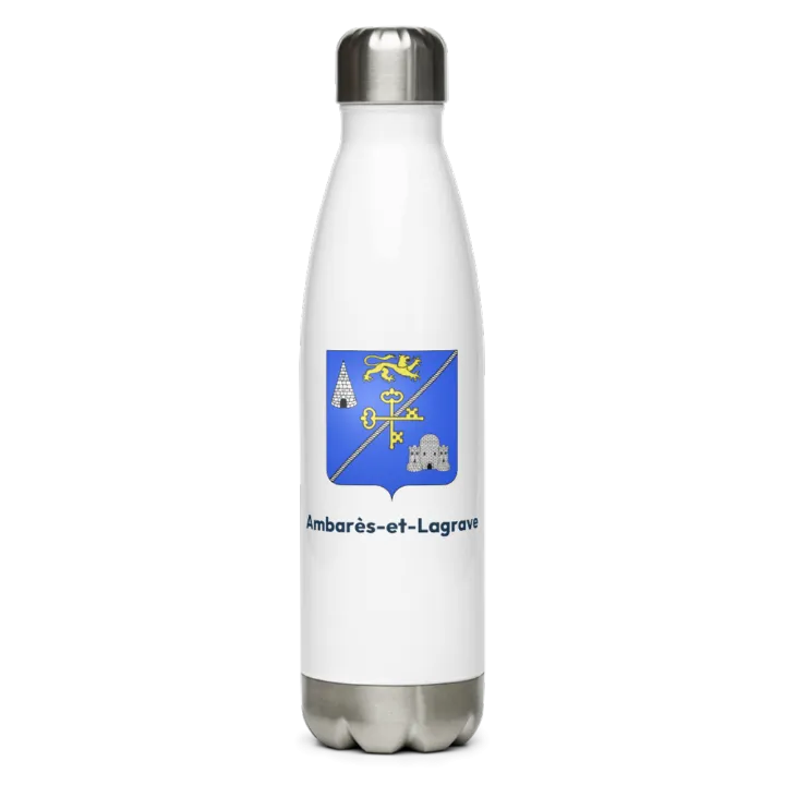 Gourde inox blason de Ambarès-et-Lagrave