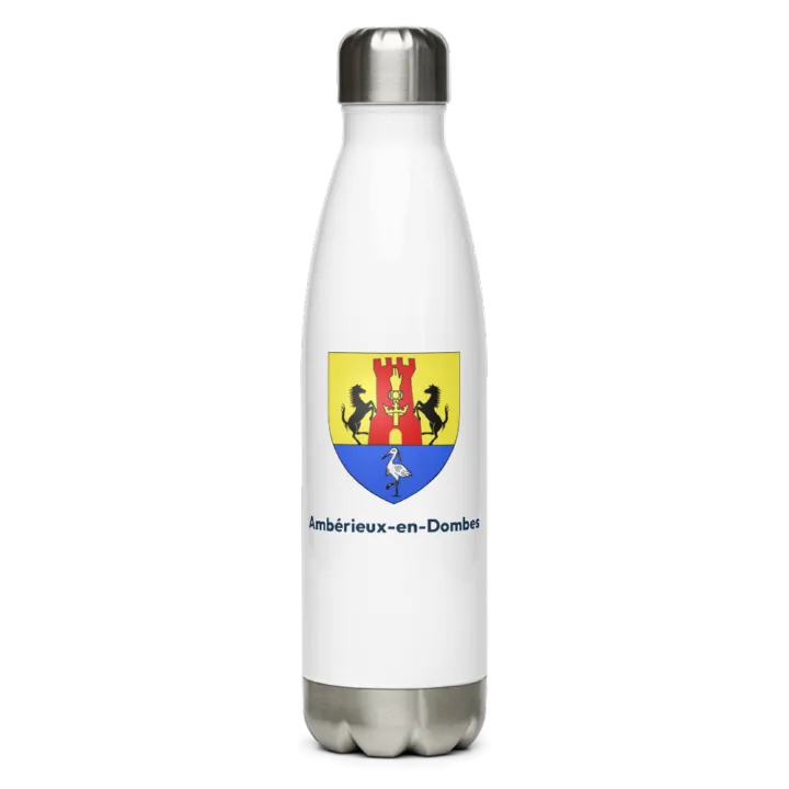 Gourde inox blason de Ambérieux-en-Dombes