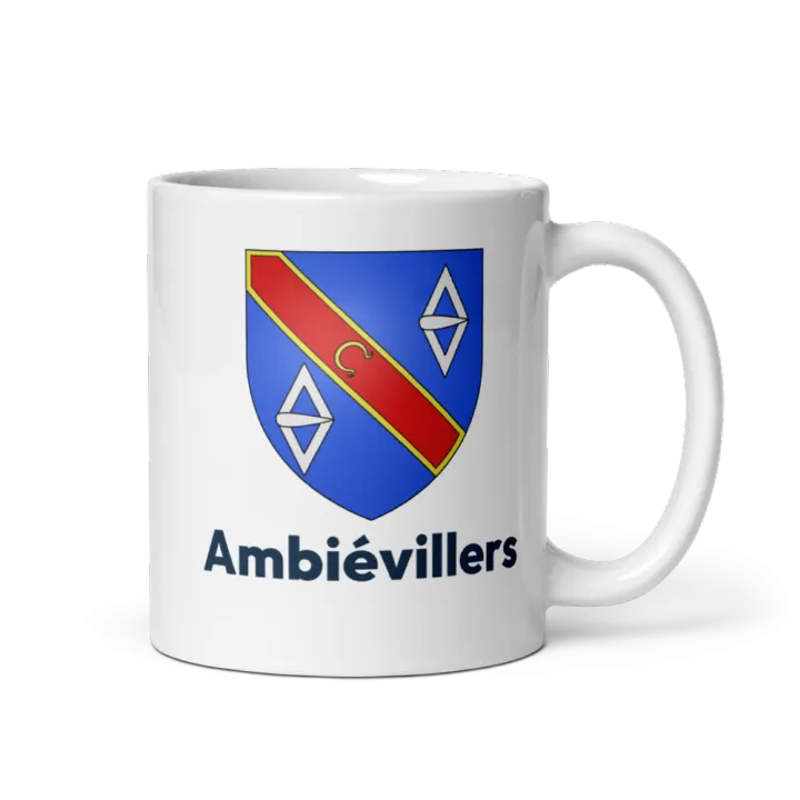 Mug blason de Ambiévillers