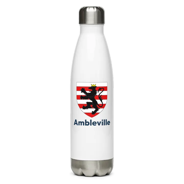 Gourde inox blason de Ambleville