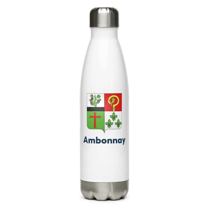 Gourde inox blason de Ambonnay