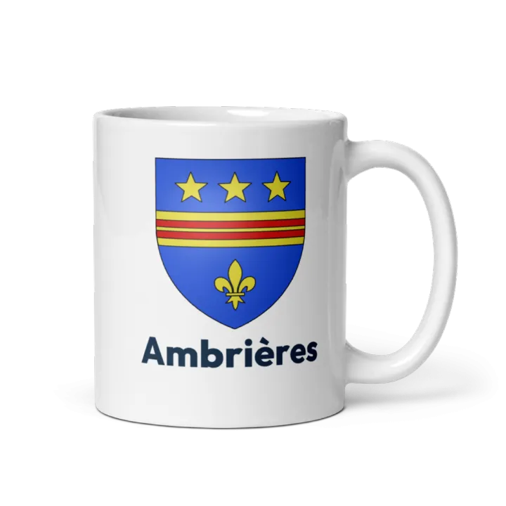 Mug blason de Ambrières