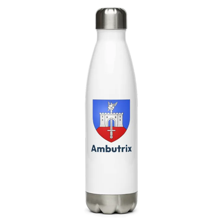 Gourde inox blason de Ambutrix