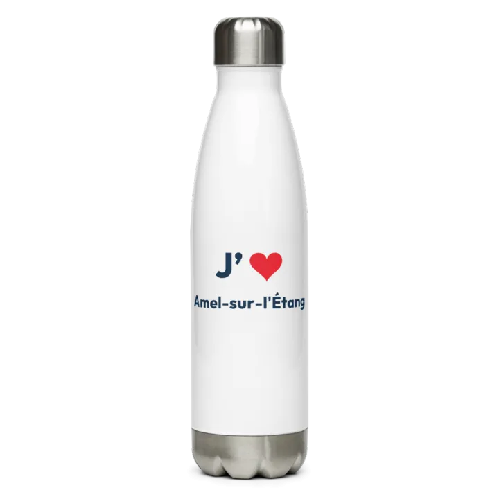 Gourde inox « J’❤ Amel-sur-l'Étang »