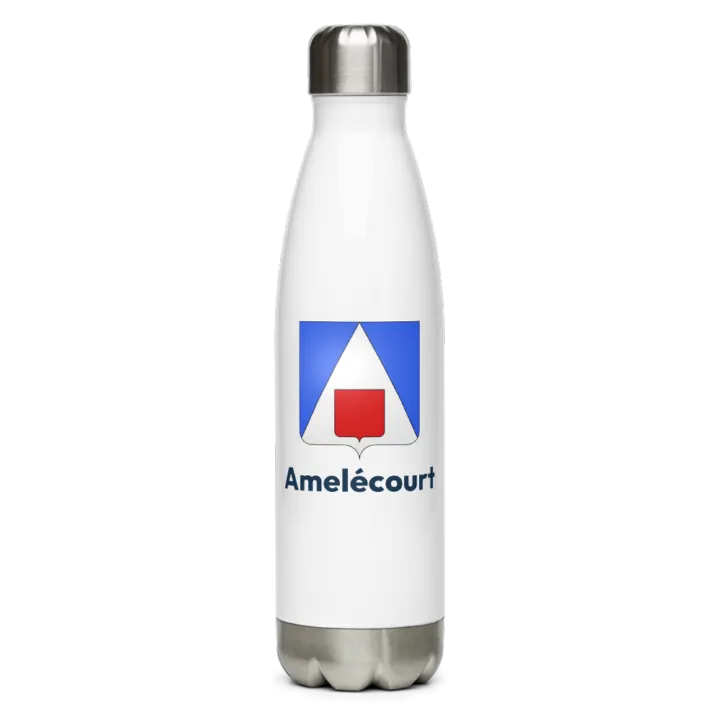 Gourde inox blason de Amelécourt