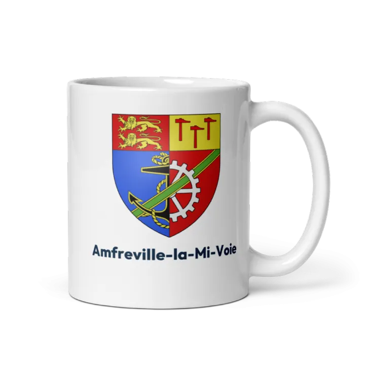 Mug blason de Amfreville-la-Mi-Voie