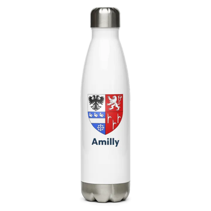 Gourde inox blason de Amilly