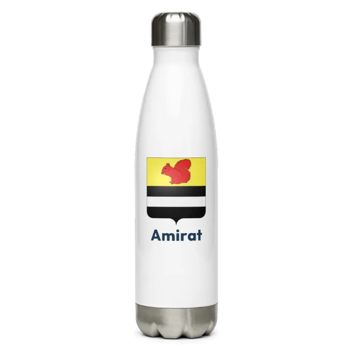 Gourde inox blason de Amirat