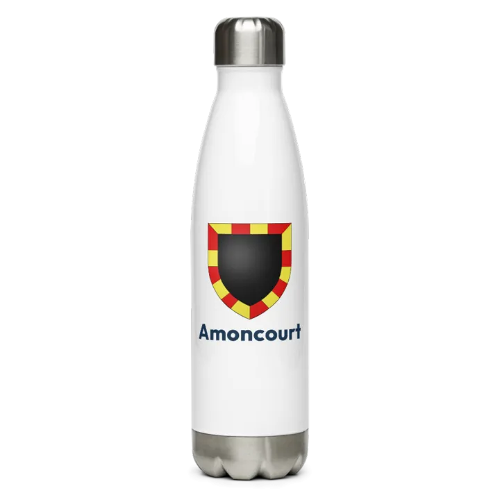 Gourde inox blason de Amoncourt