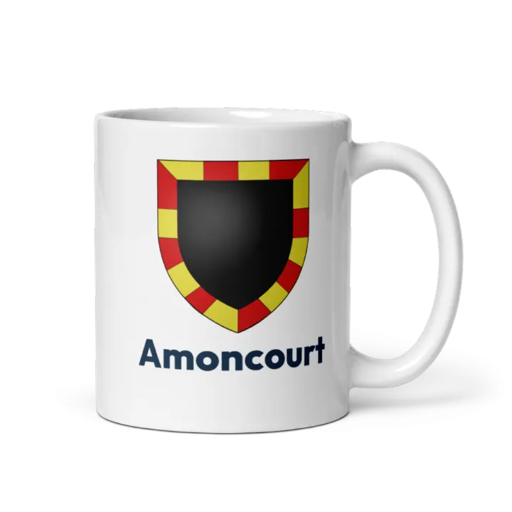 Mug blason de Amoncourt