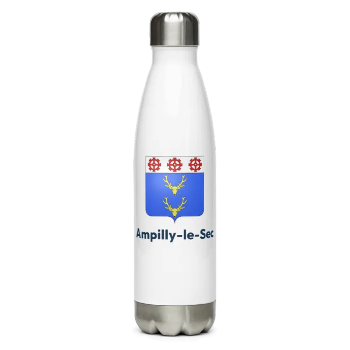 Gourde inox blason de Ampilly-le-Sec