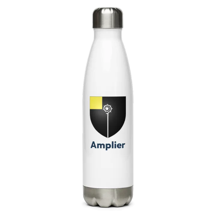 Gourde inox blason de Amplier