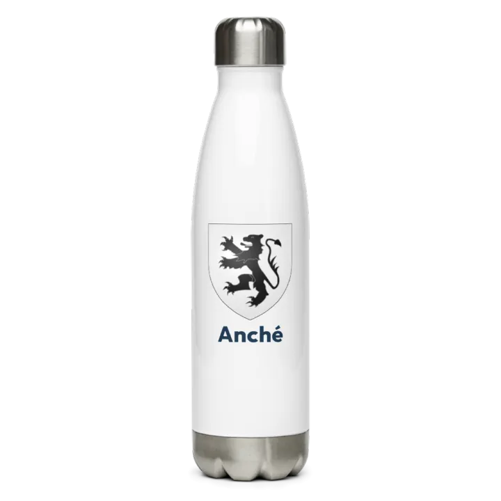 Gourde inox — blason d'Anché