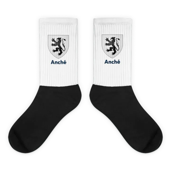 Chaussettes — blason d'Anché