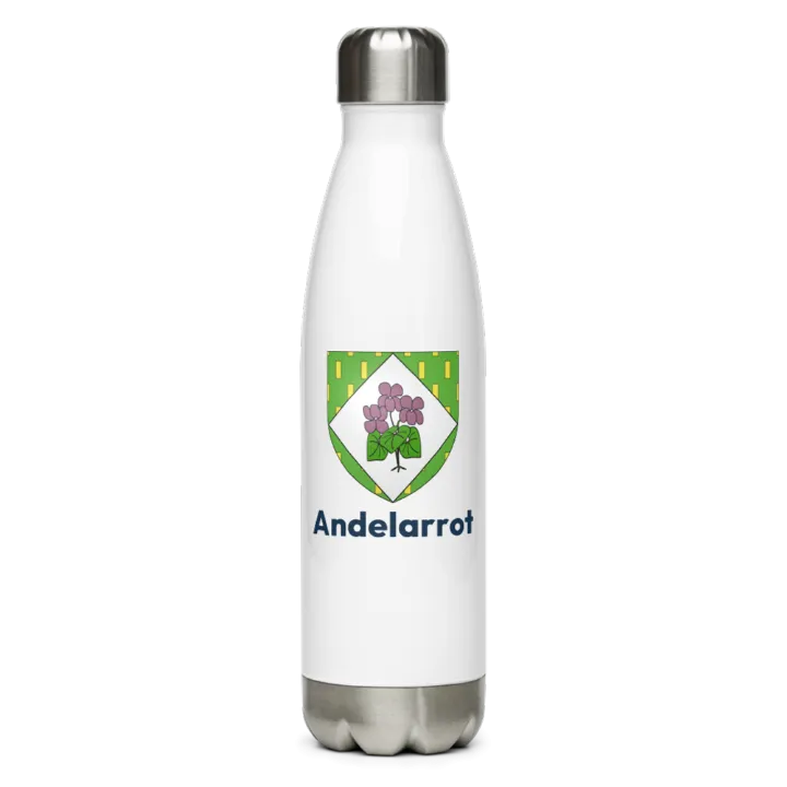 Gourde inox blason de Andelarrot