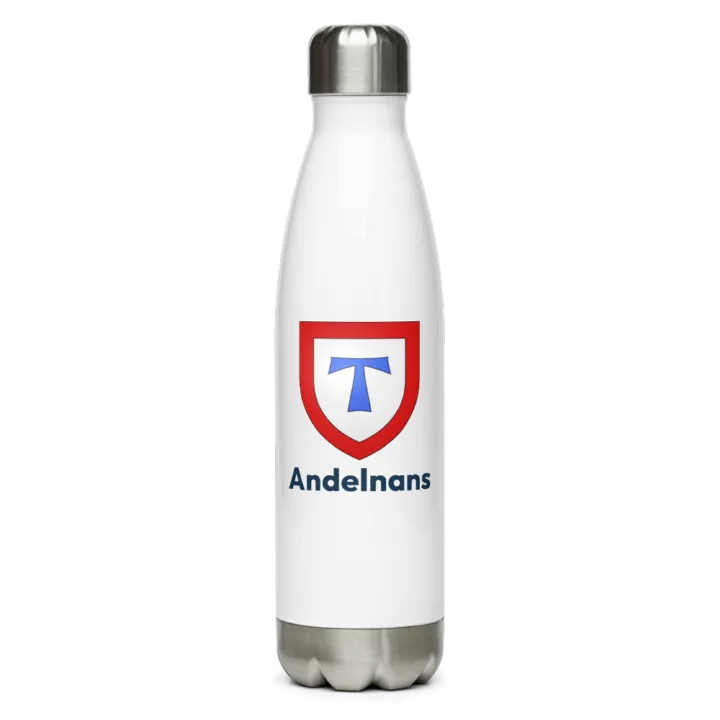 Gourde inox blason de Andelnans