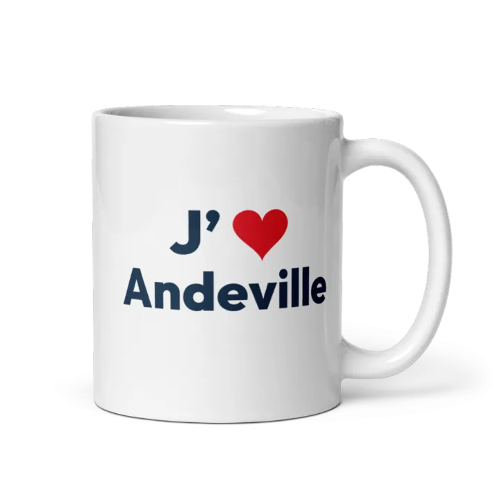 Mug « J’❤ Andeville »