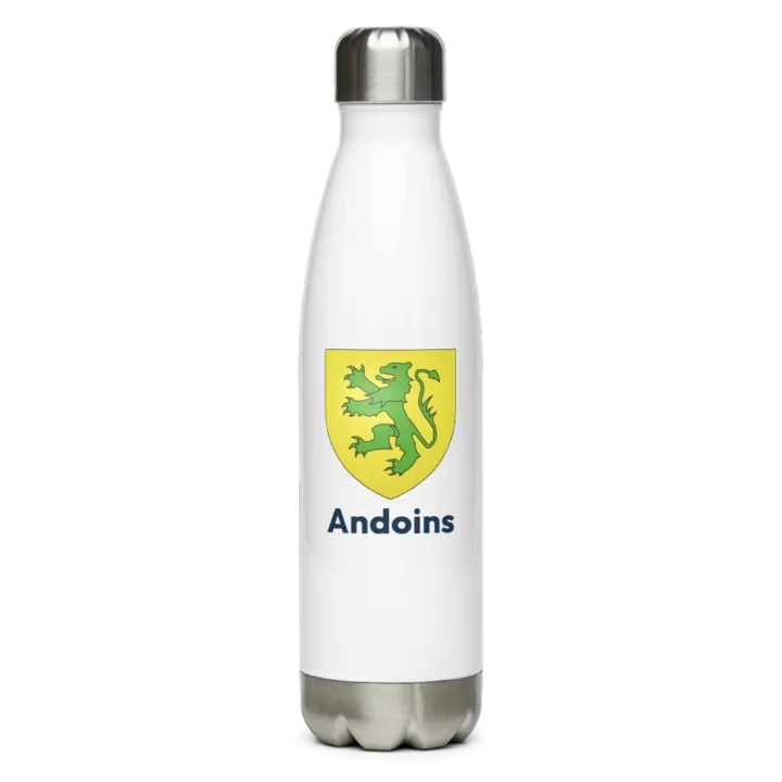 Gourde inox blason de Andoins