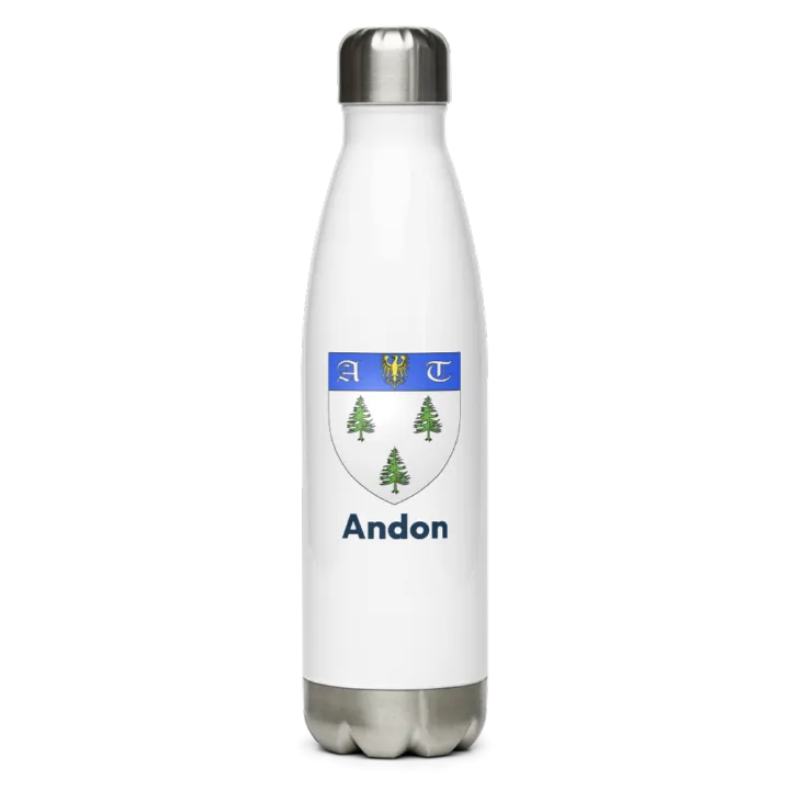 Gourde inox blason de Andon