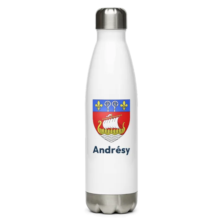 Gourde inox blason de Andrésy