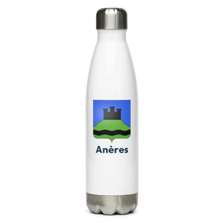 Gourde inox blason de Anères
