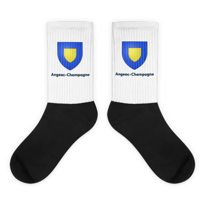 Chaussettes — blason d'Angeac-Champagne