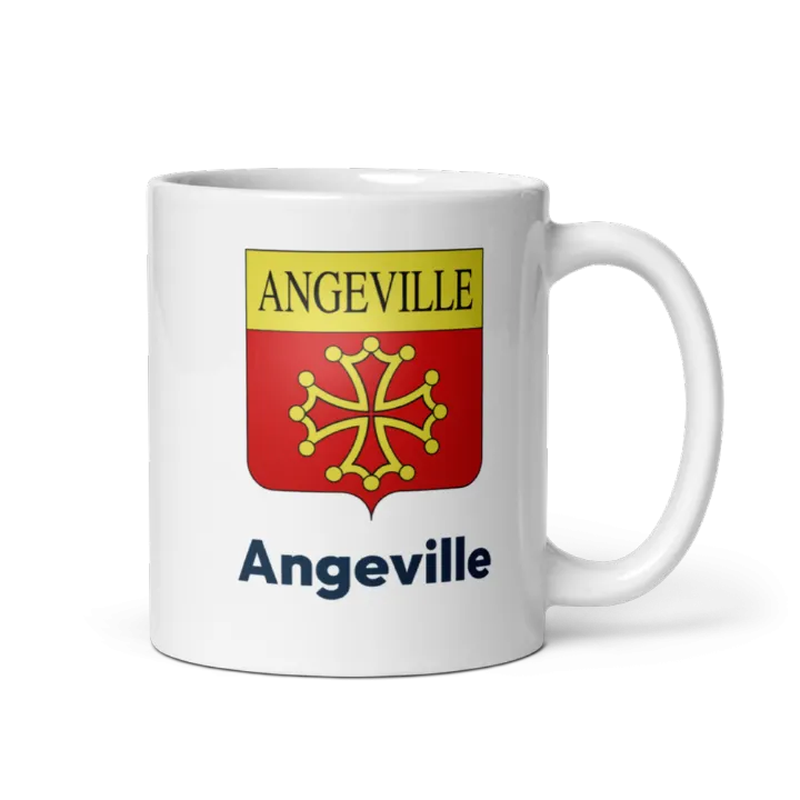 Mug blason de Angeville