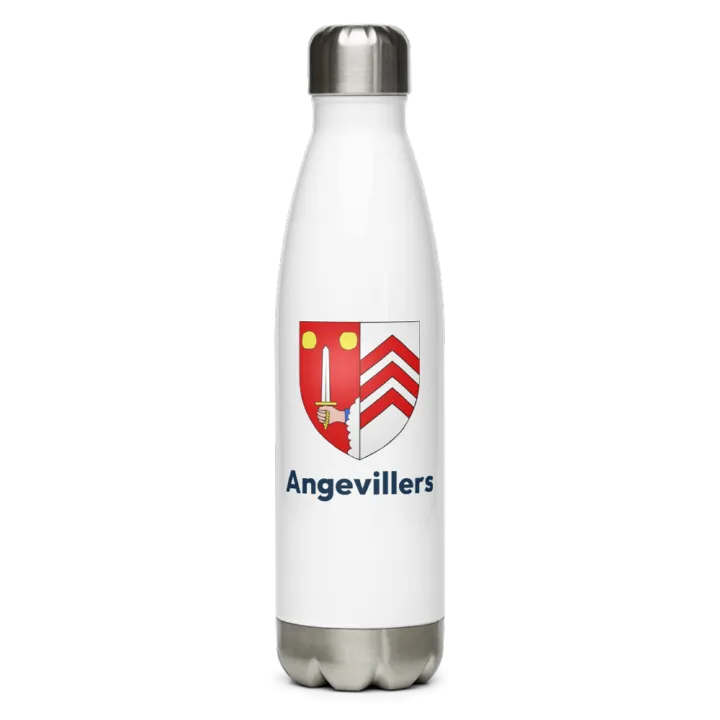 Gourde inox blason de Angevillers