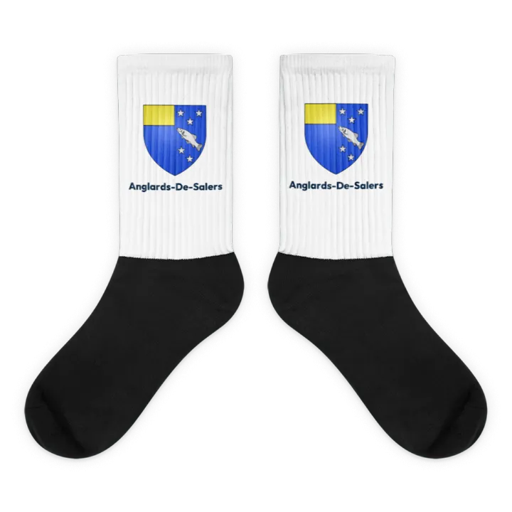 Chaussettes — blason d'Anglards-de-Salers