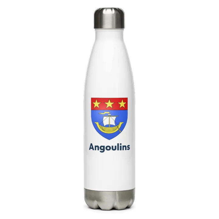 Gourde inox blason de Angoulins