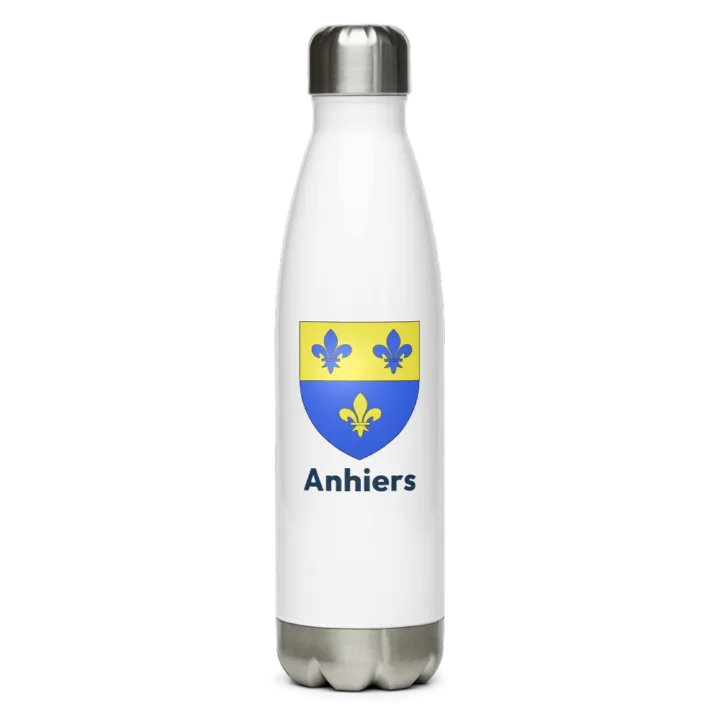 Gourde inox blason de Anhiers