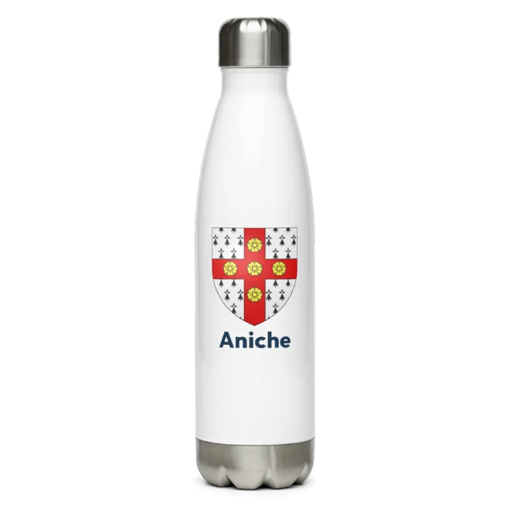 Gourde inox blason de Aniche