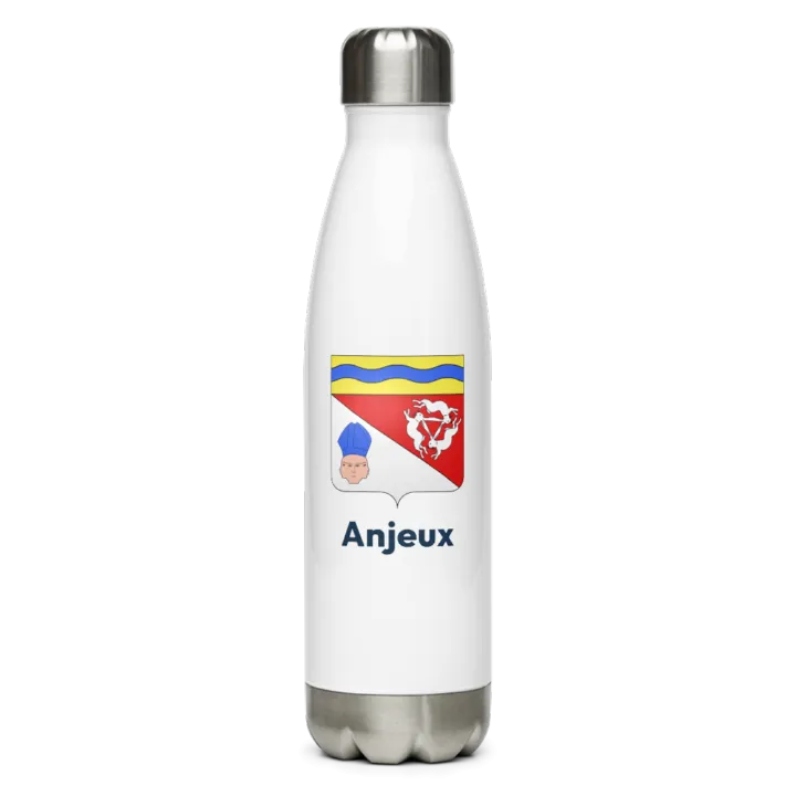 Gourde inox blason de Anjeux
