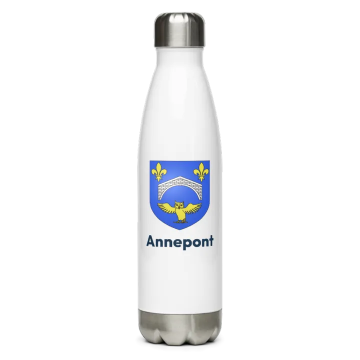 Gourde inox blason de Annepont