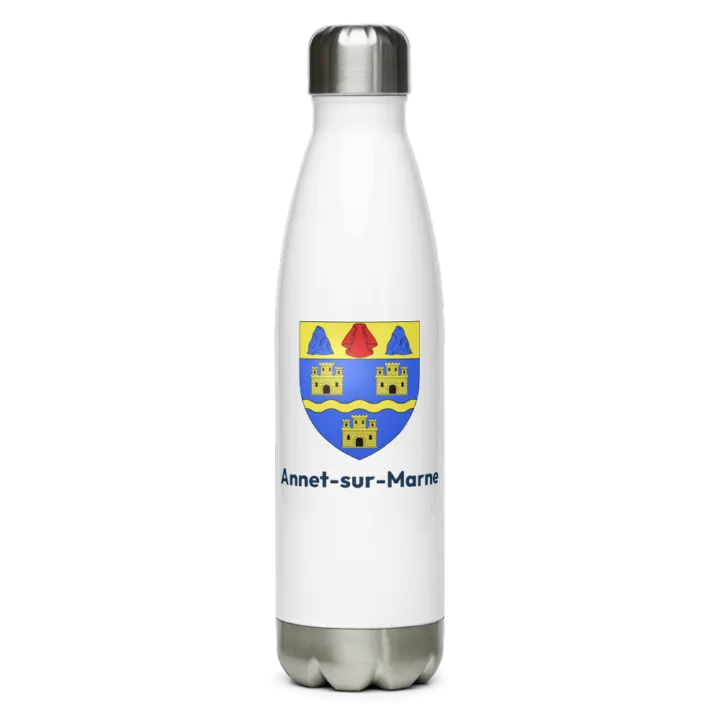 Gourde inox blason de Annet-sur-Marne