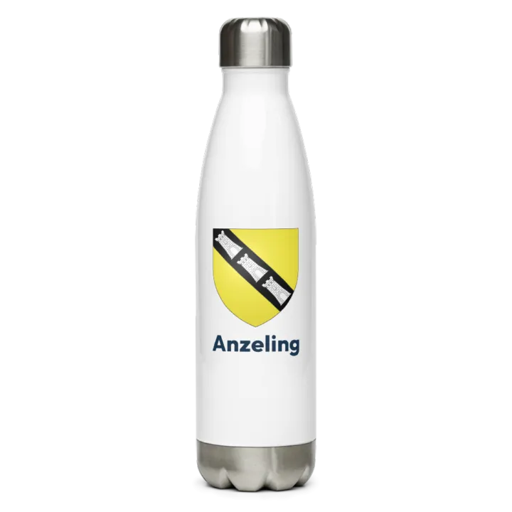 Gourde inox blason de Anzeling