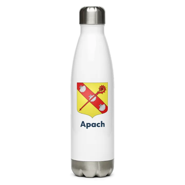 Gourde inox blason de Apach