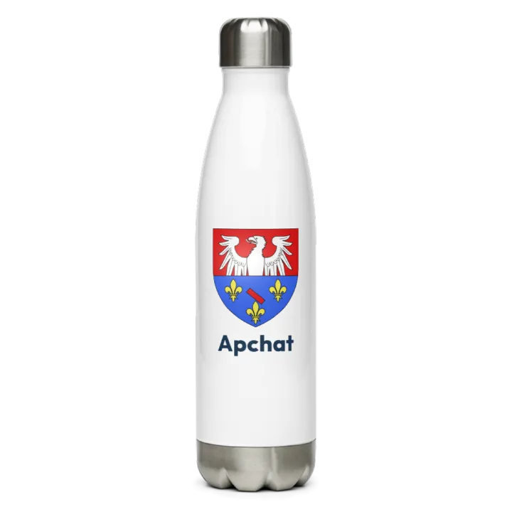 Gourde inox blason de Apchat