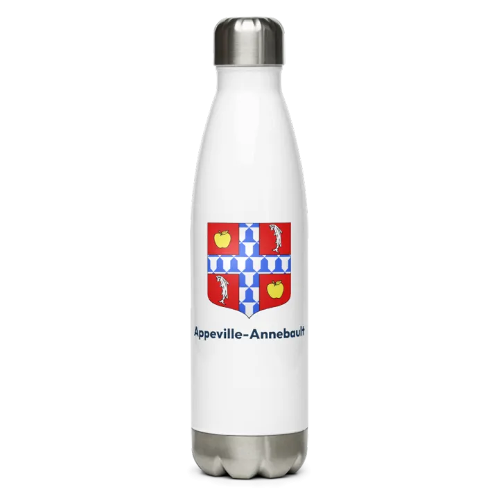 Gourde inox blason de Appeville-Annebault