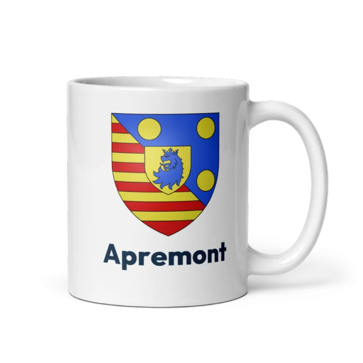 Mug blason de Apremont