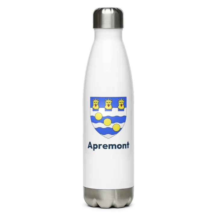 Gourde inox blason de Apremont